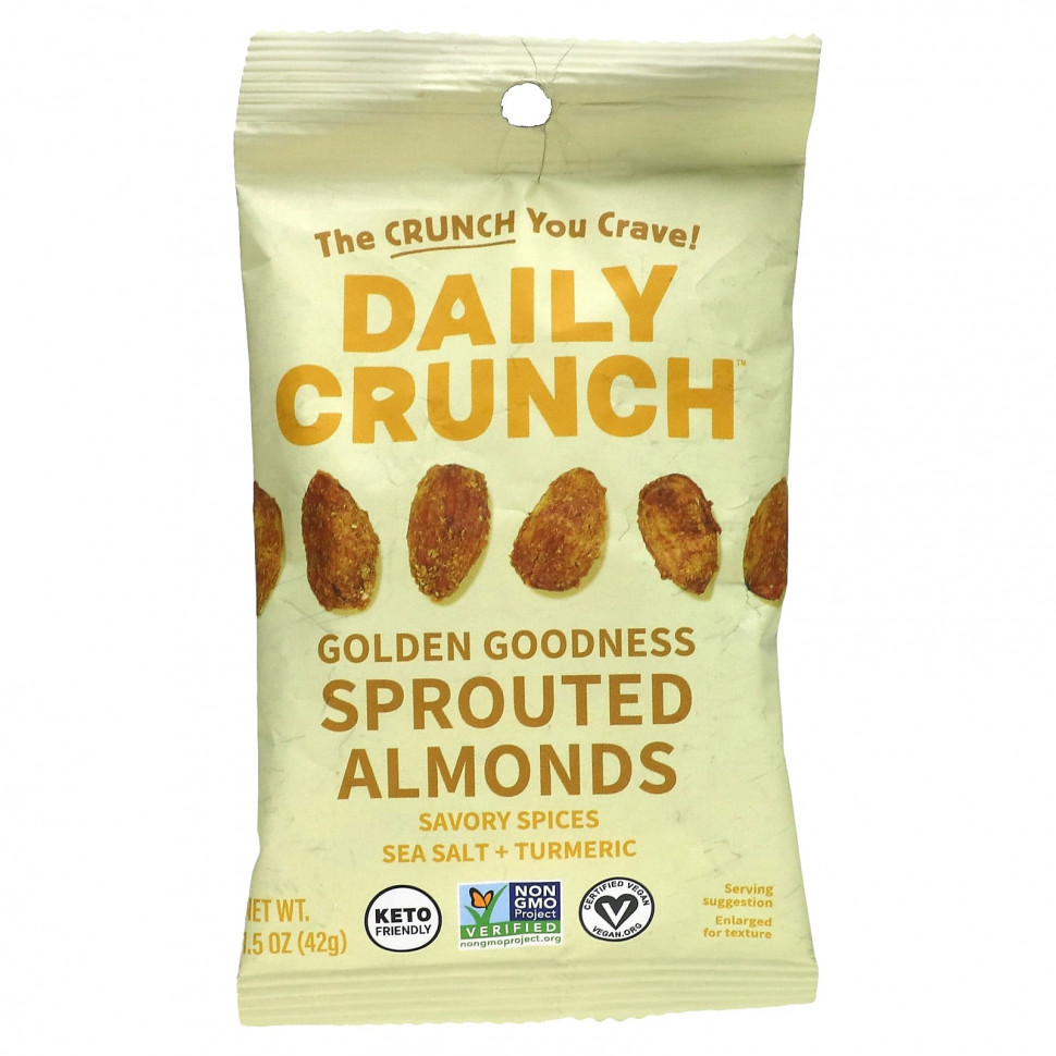   (Iherb) Daily Crunch,  , Golden Goodness, 42  (1,5 )    -     , -, 