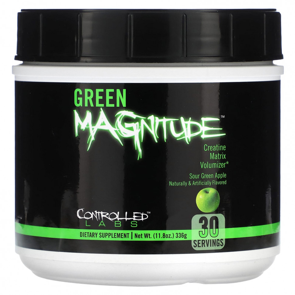 ���� ������ (Iherb) Controlled Labs, Green Magnitude, Creatine Matrix, �������� ��� ���������� ������, ������ ������� ������, 336 � (11,8 �����), ������ �� 7840 ���