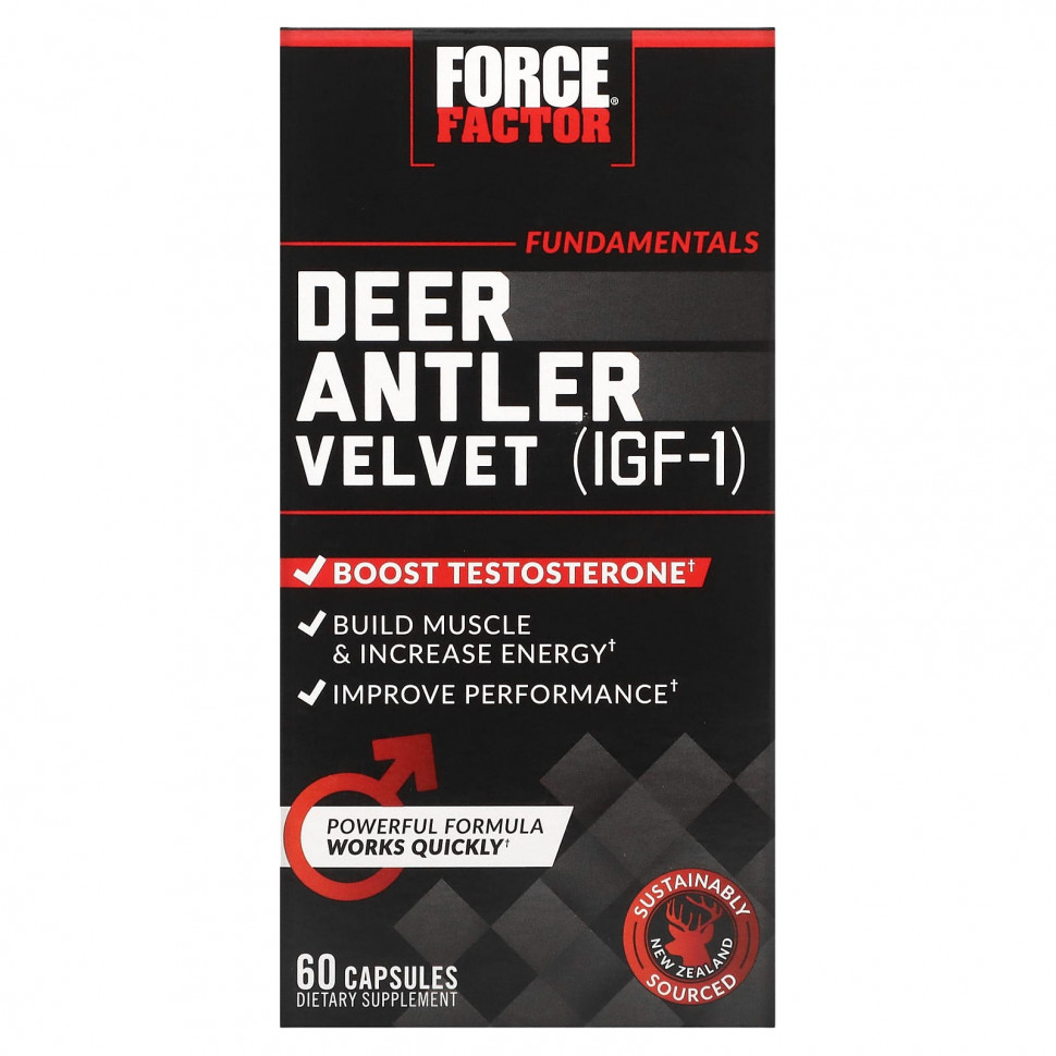   (Iherb) Force Factor,     (IGF-1), 60     -     , -, 