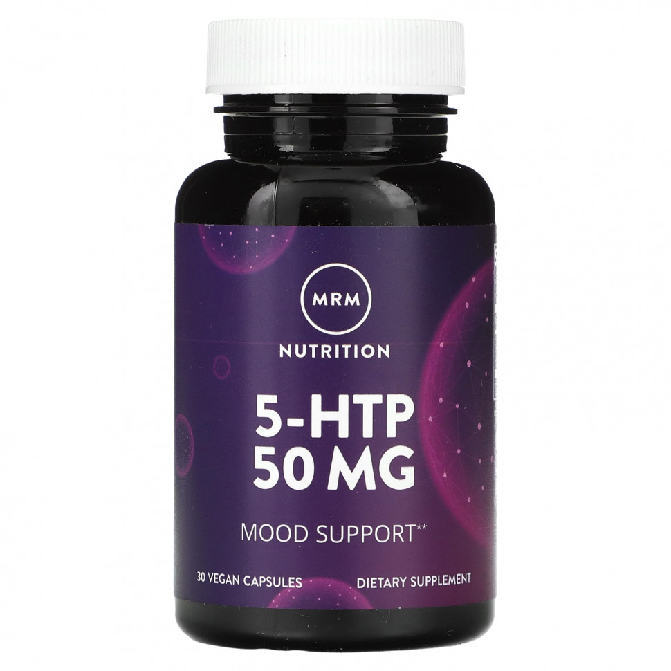 ���� ������ (Iherb) MRM Nutrition, 5-HTP, 50 ��, 30 ��������� ������, ������ �� 1440 ���