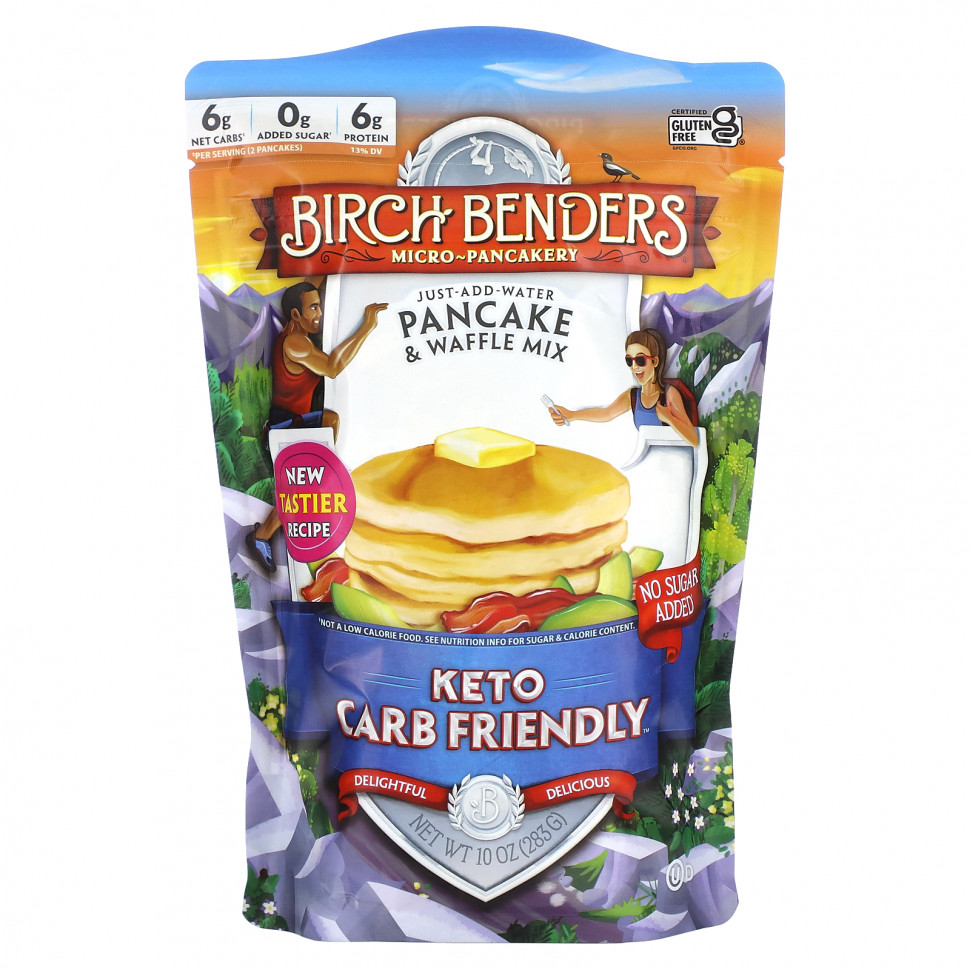 ���� ������ (Iherb) Birch Benders, ����� ��� ������ � ������, ����, 283 � (10 �����), ������ �� 1930 ���