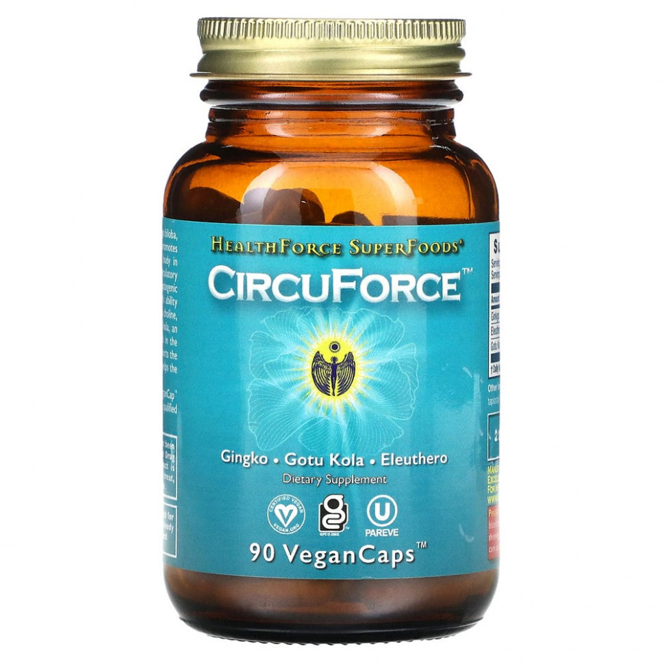   (Iherb) HealthForce Superfoods, CircuForce, 90      -     , -, 