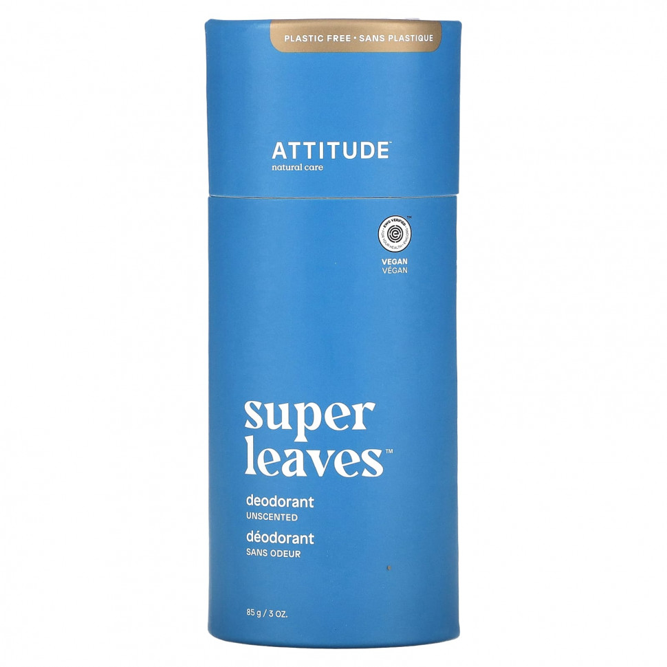 ���� ������ (Iherb) ATTITUDE, ���������� Super Leaves, ��� ������, 85 � (3 �����), ������ �� 2840 ���