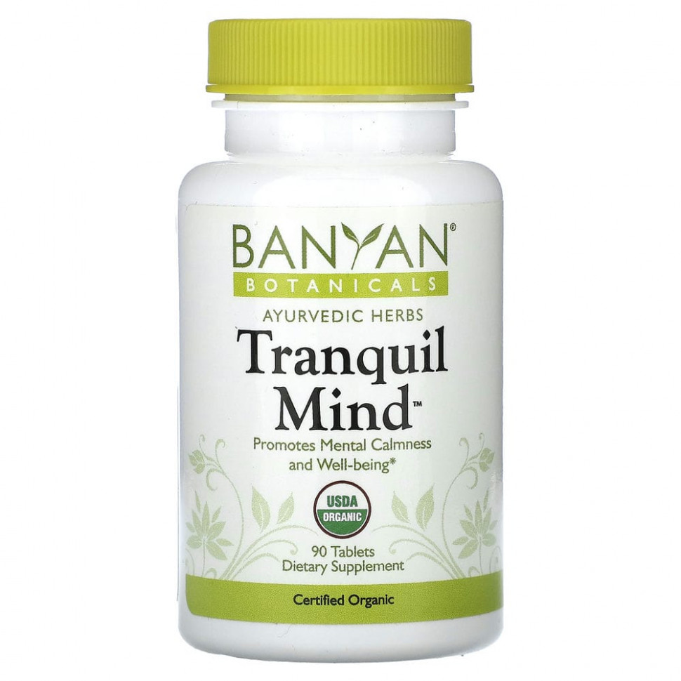   (Iherb) Banyan Botanicals, Tranquil Mind, 90     -     , -, 