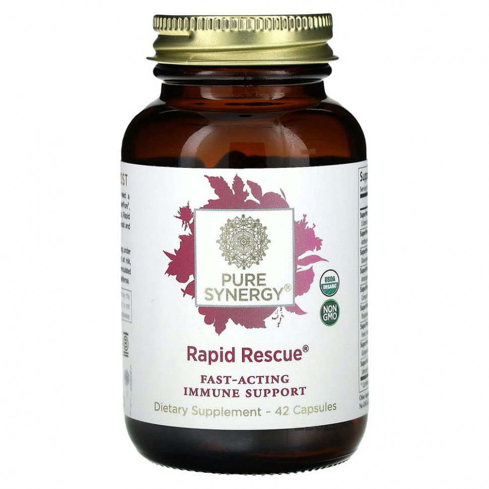   (Iherb) Pure Synergy, Rapid Rescue, 42     -     , -, 