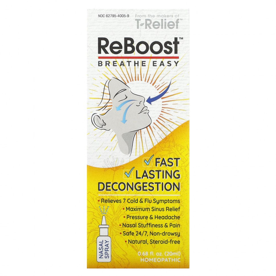   (Iherb) MediNatura, T-Relief, ReBoost,  + 6 ,    , 20  (0,68 . )    -     , -, 