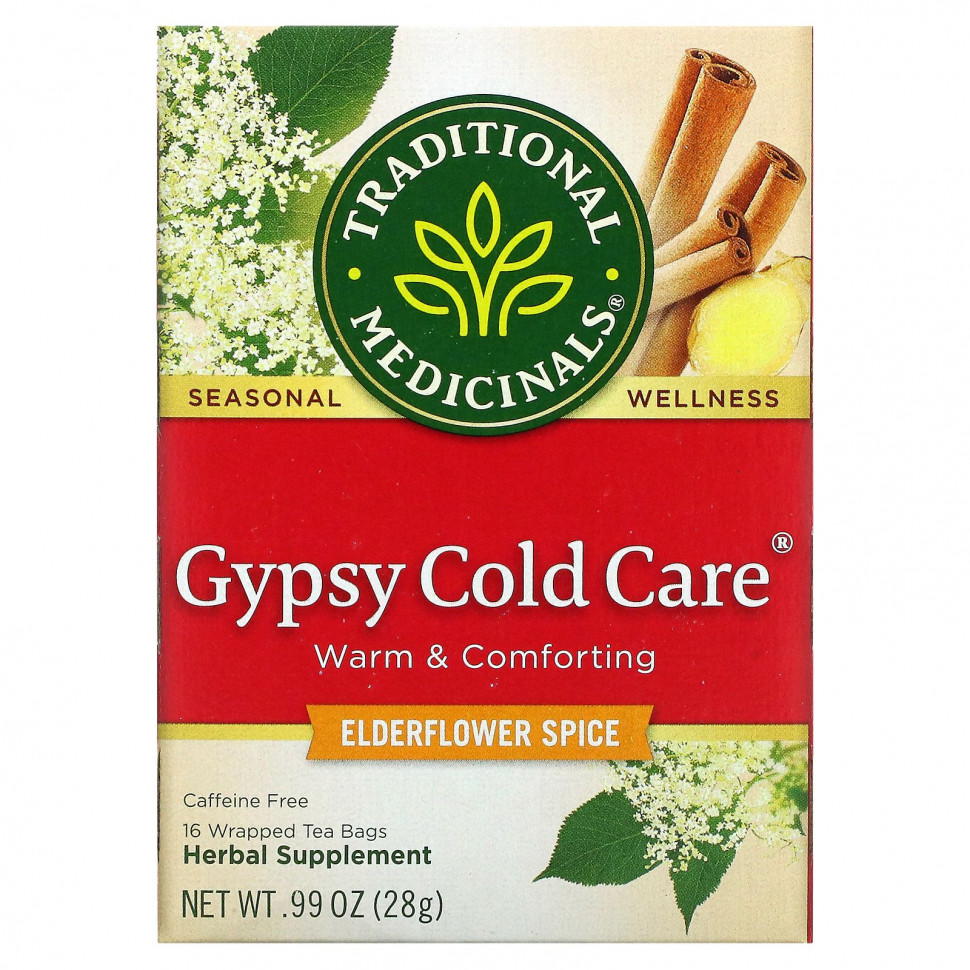   (Iherb) Traditional Medicinals, Gypsy Cold Care,   ,  , 16    , 28  (0,99 )    -     , -, 