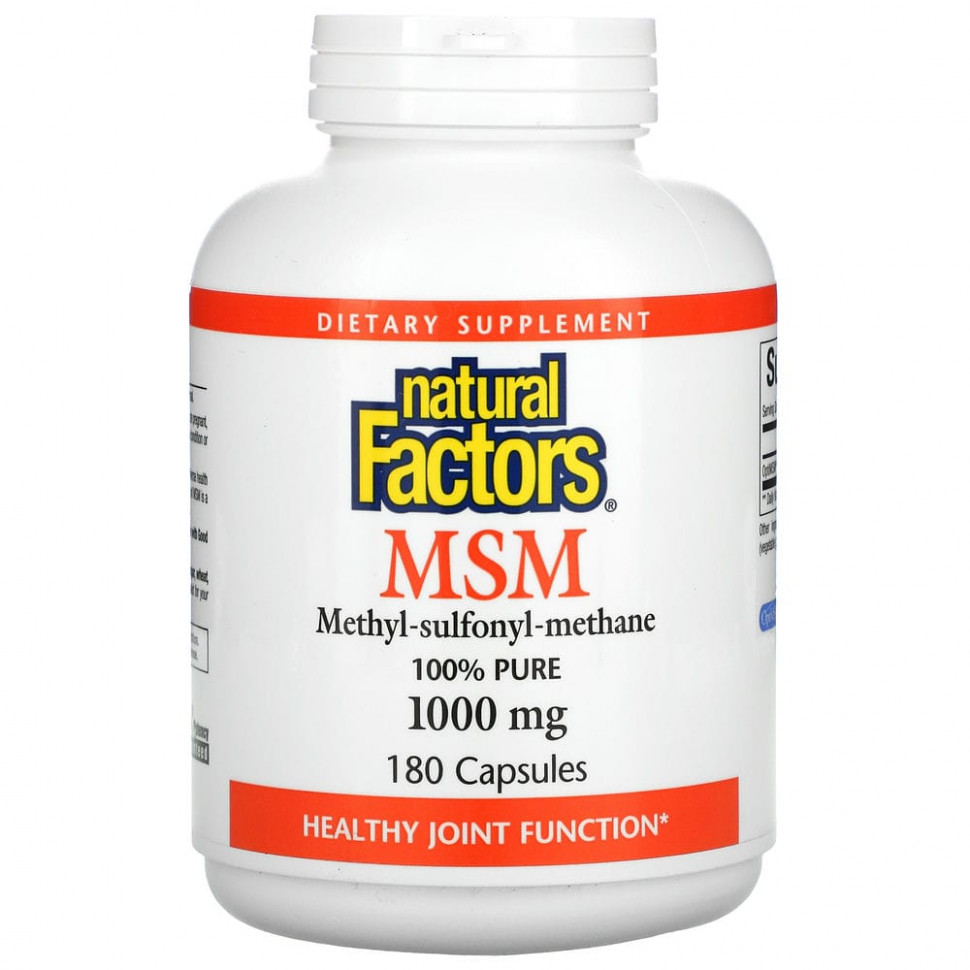 ���� ������ (Iherb) Natural Factors, ���, �����-���������-�����, 1 000 ��, 180 ������, ������ �� 2900 ���