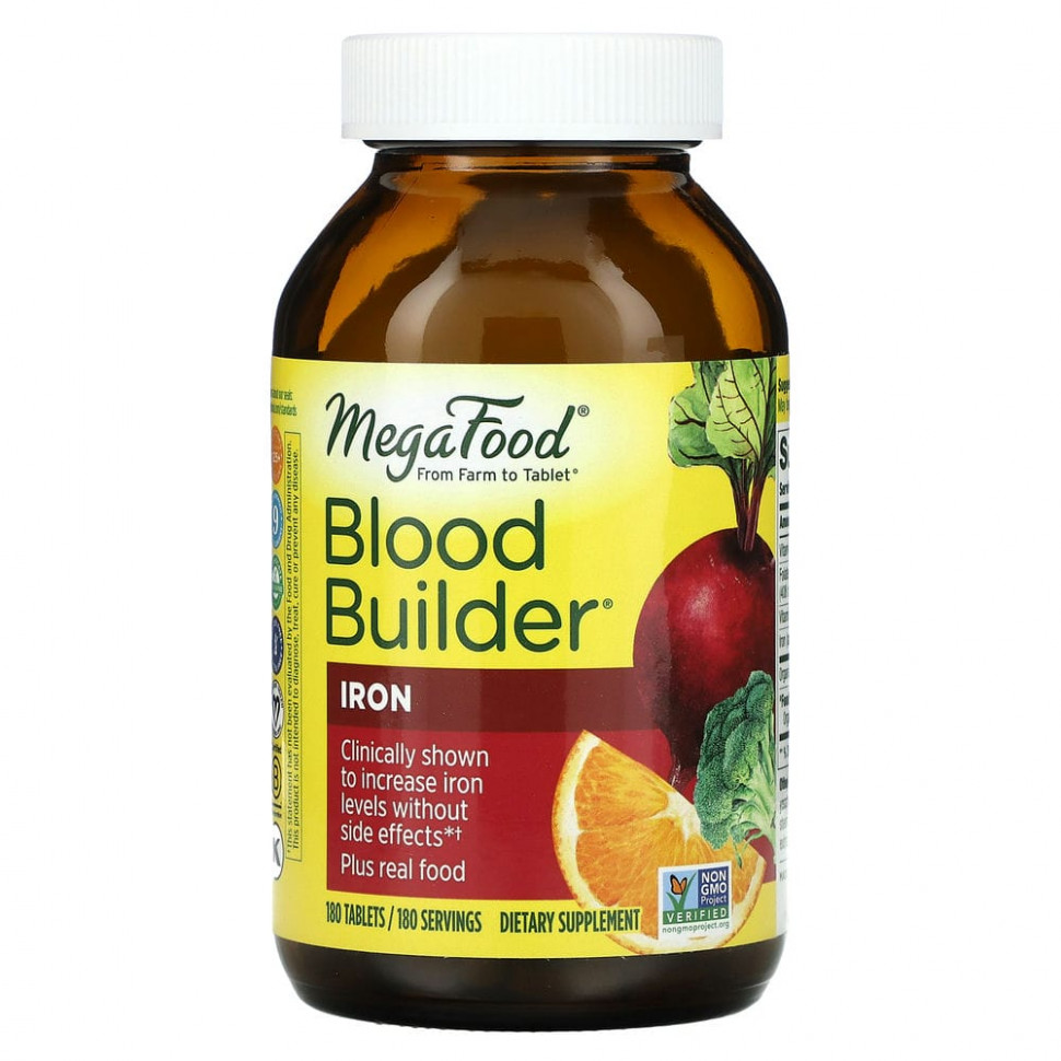   (Iherb) MegaFood, Blood Builder, 180 ,   8470 