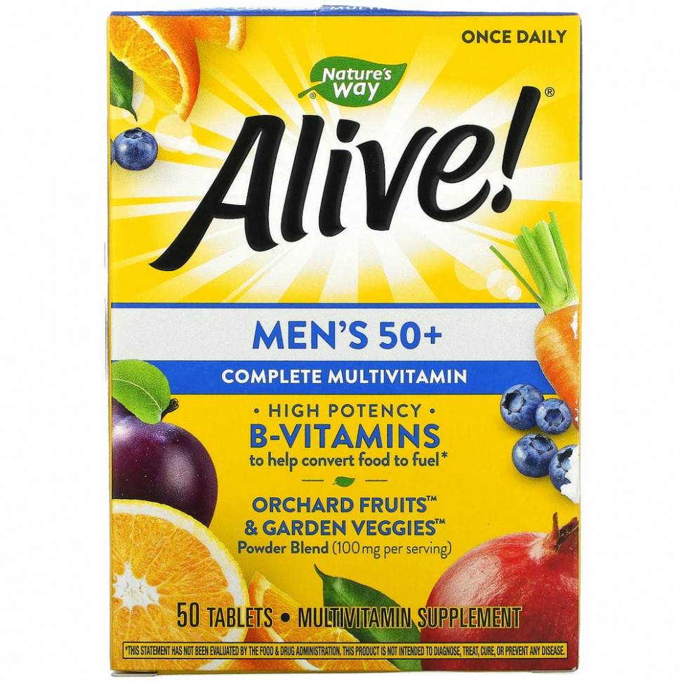   (Iherb) Nature's Way, Alive!       50 , 50     -     , -, 