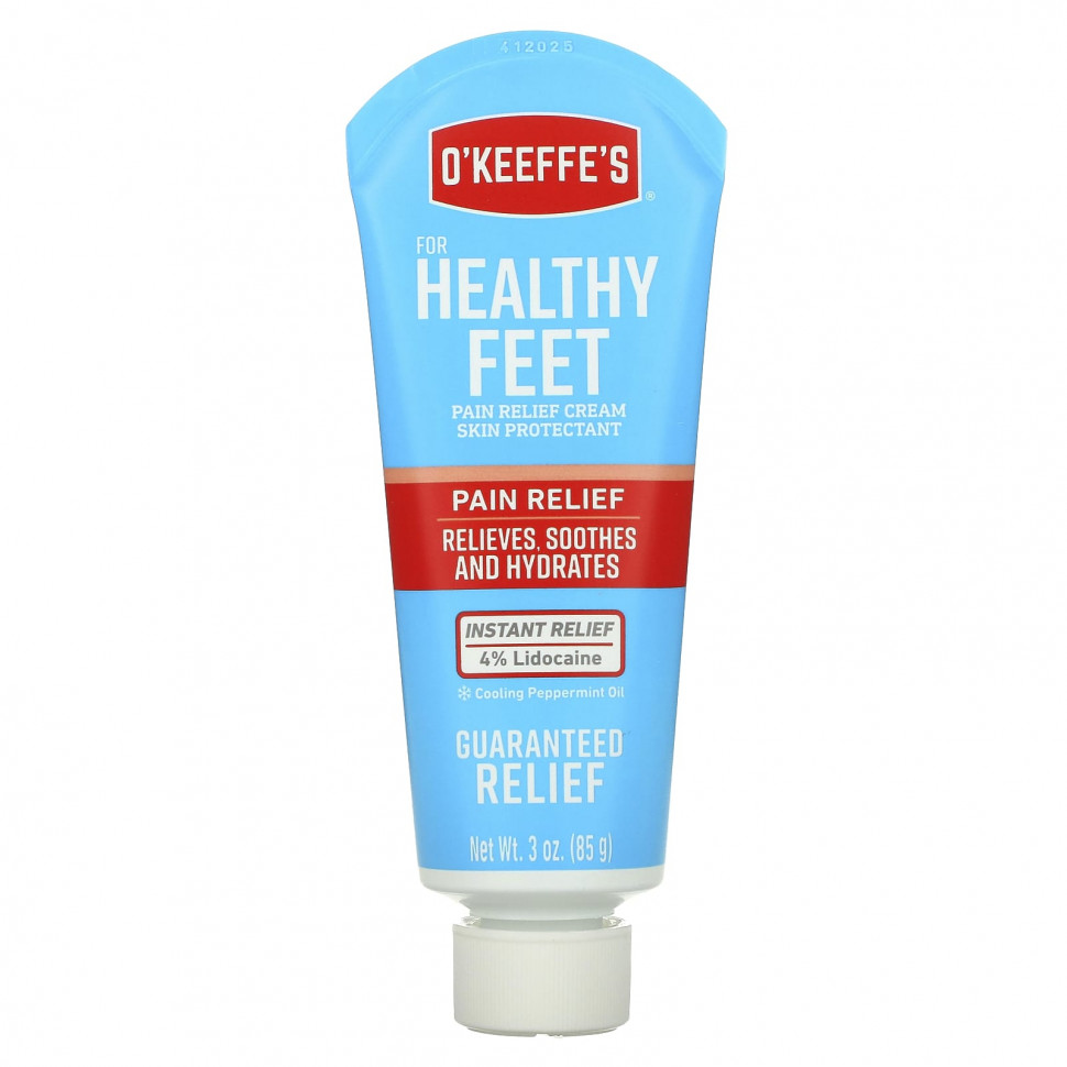 ���� ������ (Iherb) O'Keeffe's, For Healthy Feet, �������������� ����, 85 � (3 �����), ������ �� 3510 ���