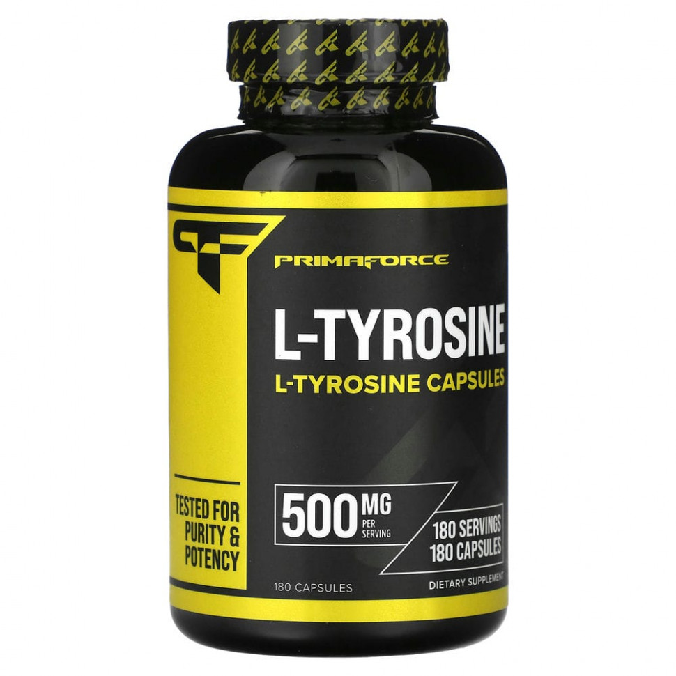 ���� ������ (Iherb) Primaforce, L-�������, 500 ��, 180 ������, ������ �� 2800 ���