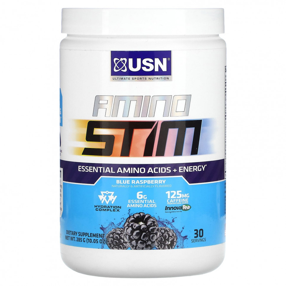 ���� ������ (Iherb) USN, Amino Stim, ����������� ������������ � �������, ������� ������, 285 � (10,05 �����), ������ �� 4610 ���