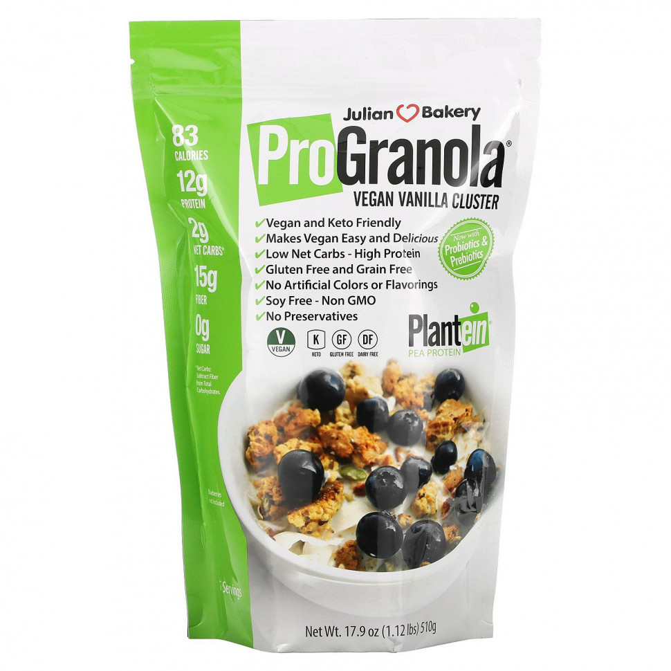   (Iherb) Julian Bakery, Pro Granola,  , 17,9 . (510 )    -     , -, 