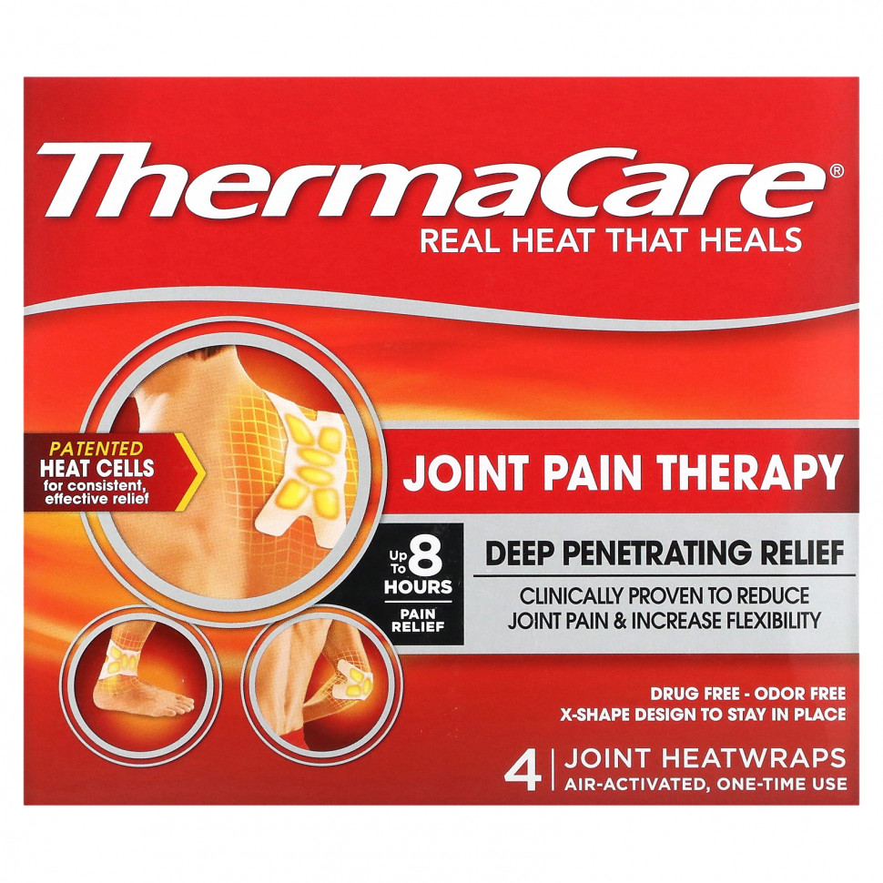 ���� ������ (Iherb) ThermaCare, Joint Pain Therapy, 4 �������� �����������, ������ �� 2240 ���
