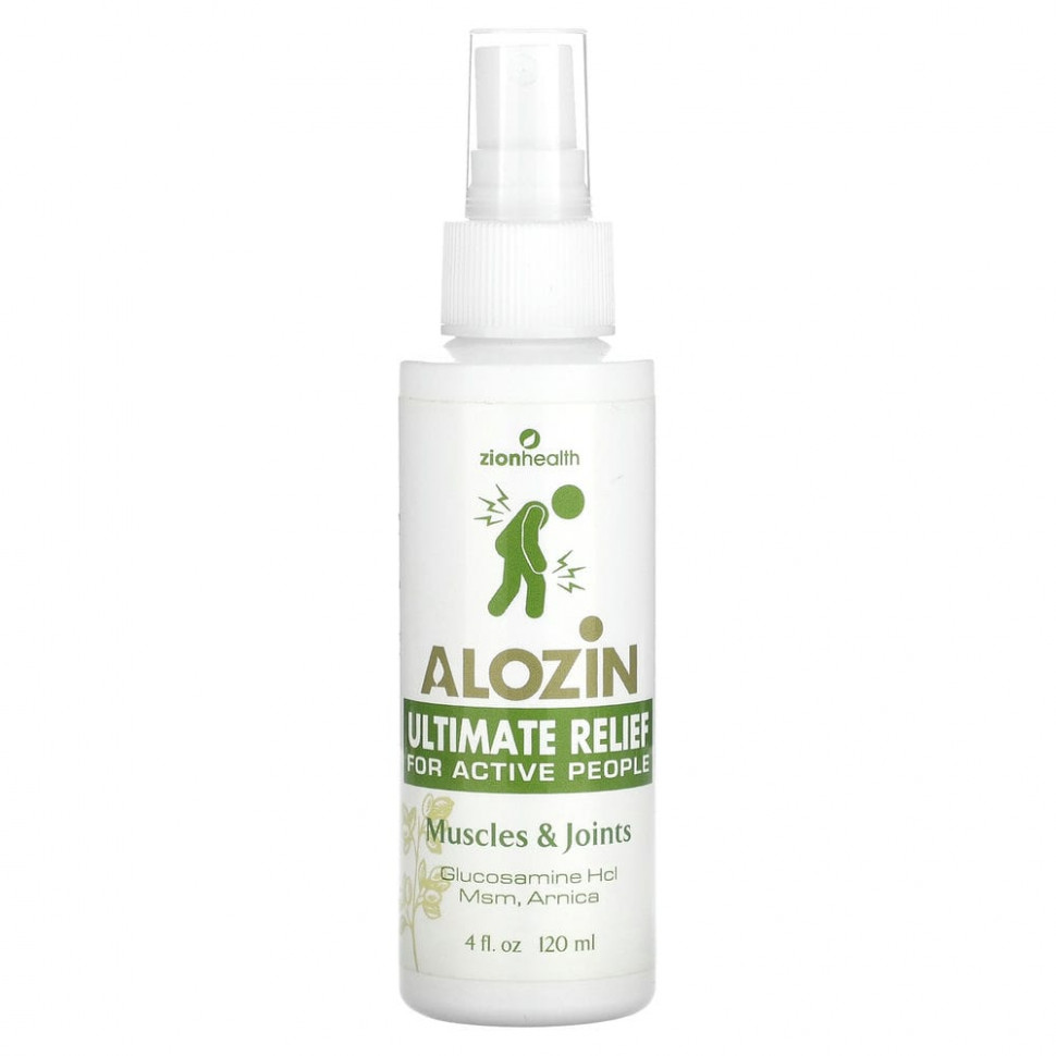   (Iherb) Zion Health, Alozin Ultimate Relief,    , 120  (4 . )    -     , -, 