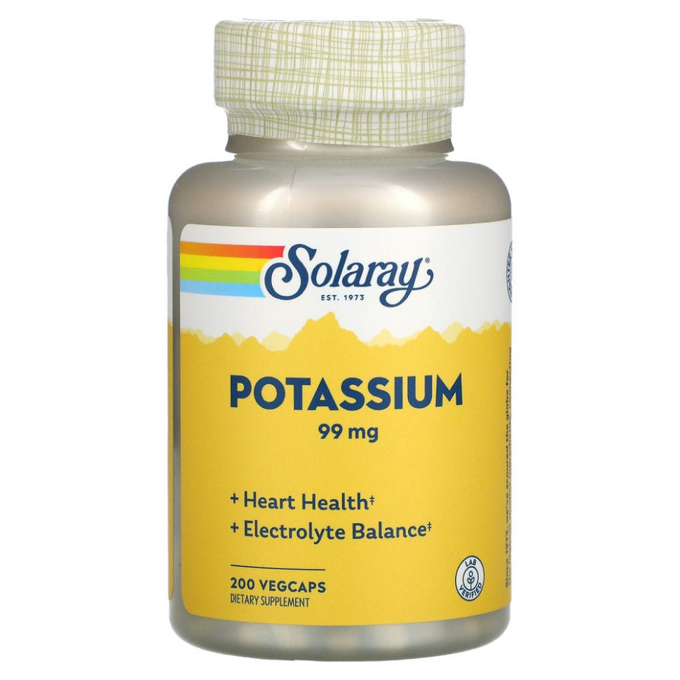 ���� ������ (Iherb) Solaray, �����, 99 ��, 200 ������������ ������ VegCaps, ������ �� 1870 ���