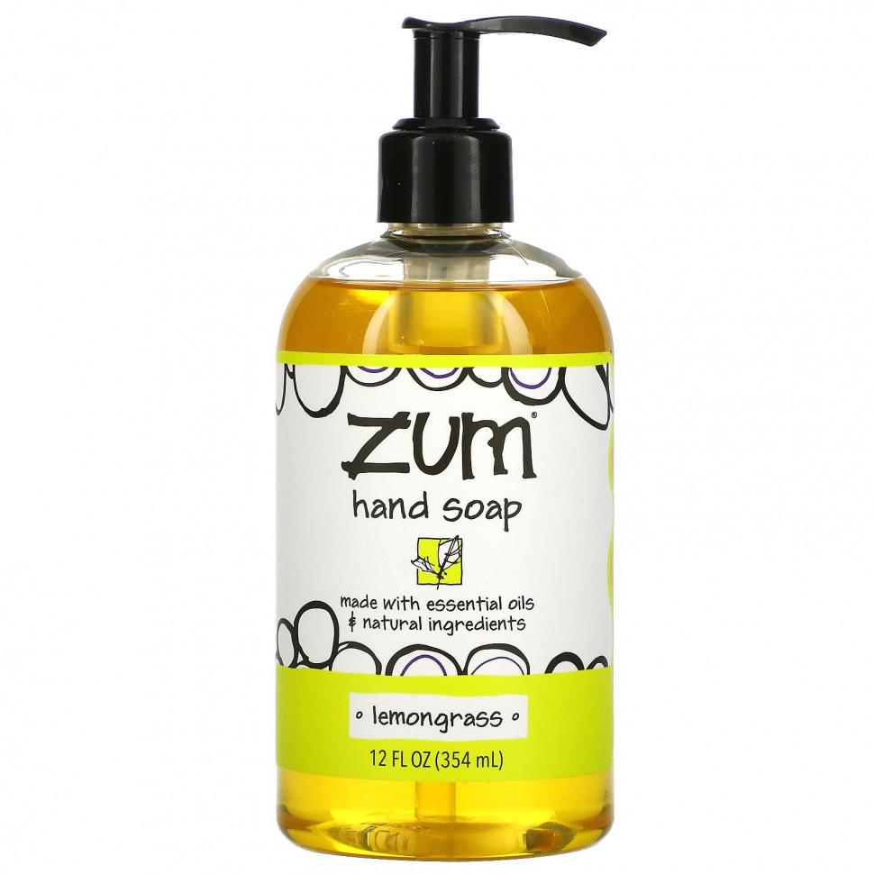   (Iherb) ZUM, Zum Hand Soap, , 354  (12 . )    -     , -, 