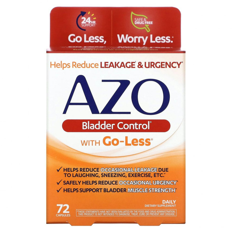   (Iherb) Azo, Bladder Control  Go-Less, 72     -     , -, 