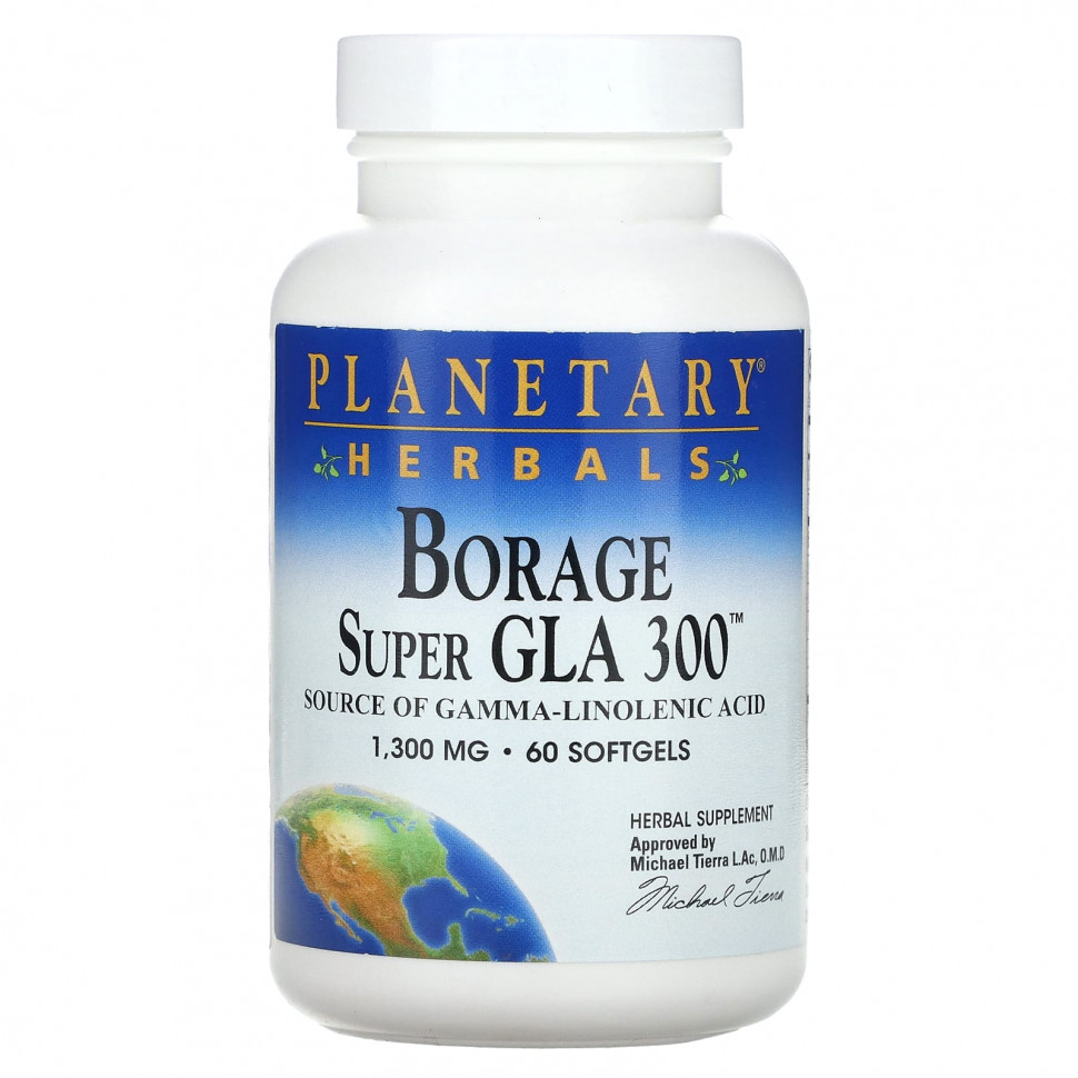   (Iherb) Planetary Herbals, Super GLA 300  , 1300 , 60      -     , -, 