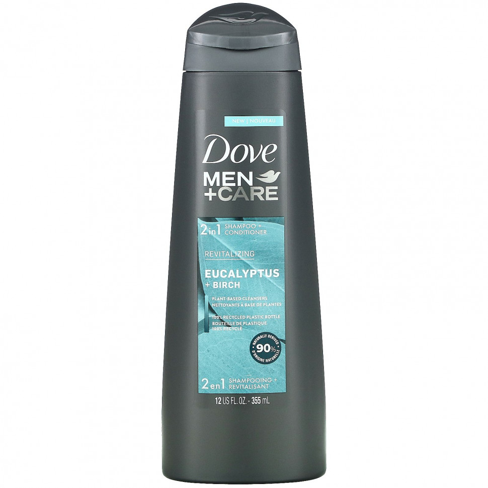   (Iherb) Dove, Men + Care,    2  1,  ,   , 355  (12 . )    -     , -, 