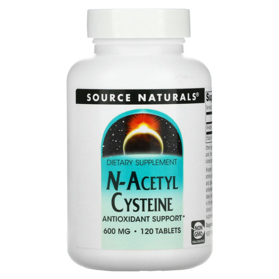 ���� ������ (Iherb) Source Naturals, N-�������������, 600 ��, 120 ��������, ������ �� 4270 ���