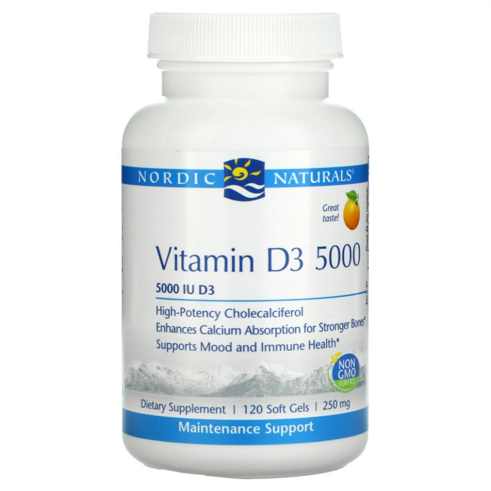   (Iherb) Nordic Naturals,  D3 5000,   , 5000 , 120     -     , -, 