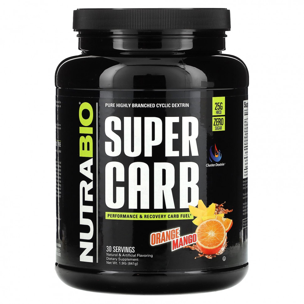   (Iherb) Nutrabio Labs, Super Carb,   , 841  (1,9 )    -     , -, 