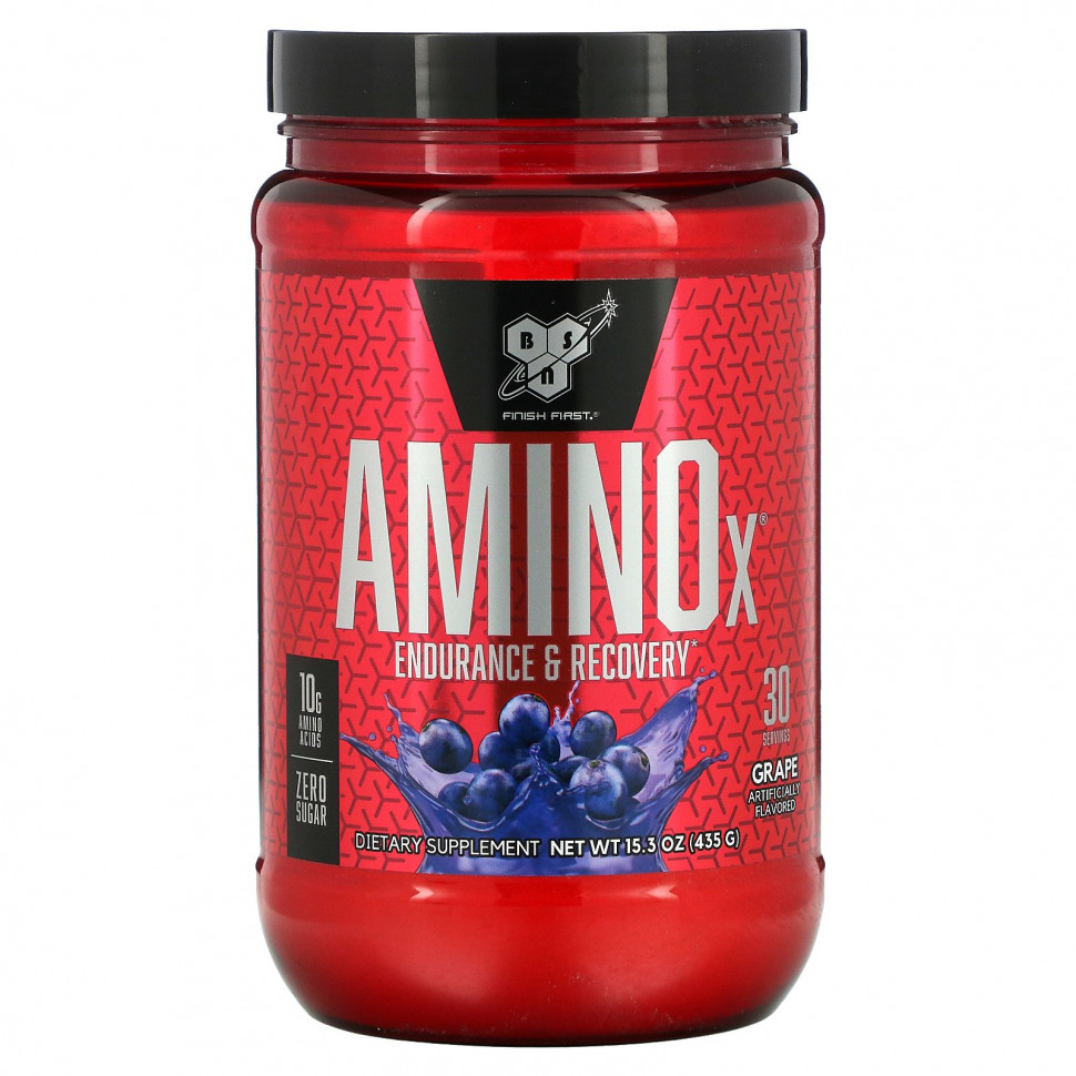 ���� ������ (Iherb) BSN, Amino-X, ��� ������������ � ��������������, �� ������ ���������, 435 � (15,3 �����), ������ �� 5710 ���