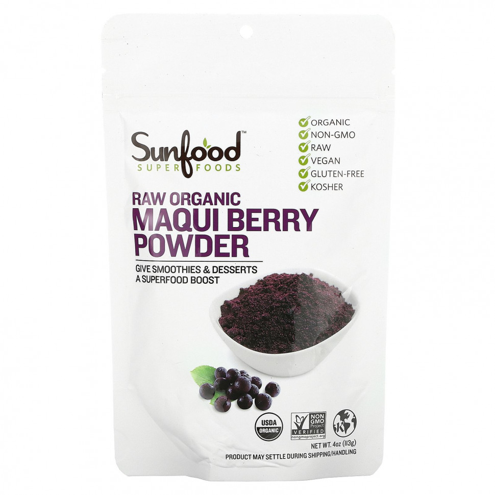   (Iherb) Sunfood, Superfoods,      , 113  (4 ),   4070 