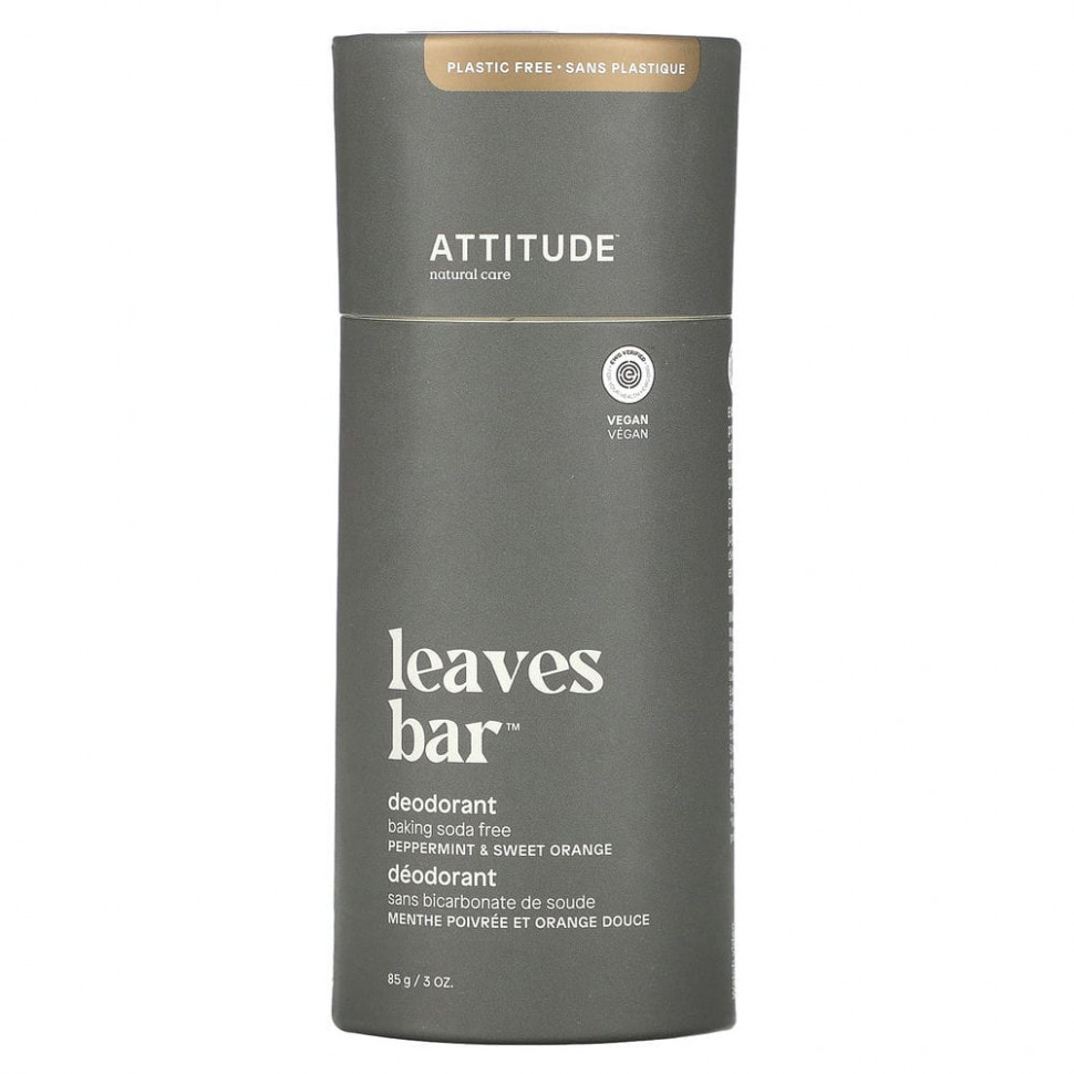   (Iherb) ATTITUDE,  Leaves,     , 85  (3 )    -     , -, 