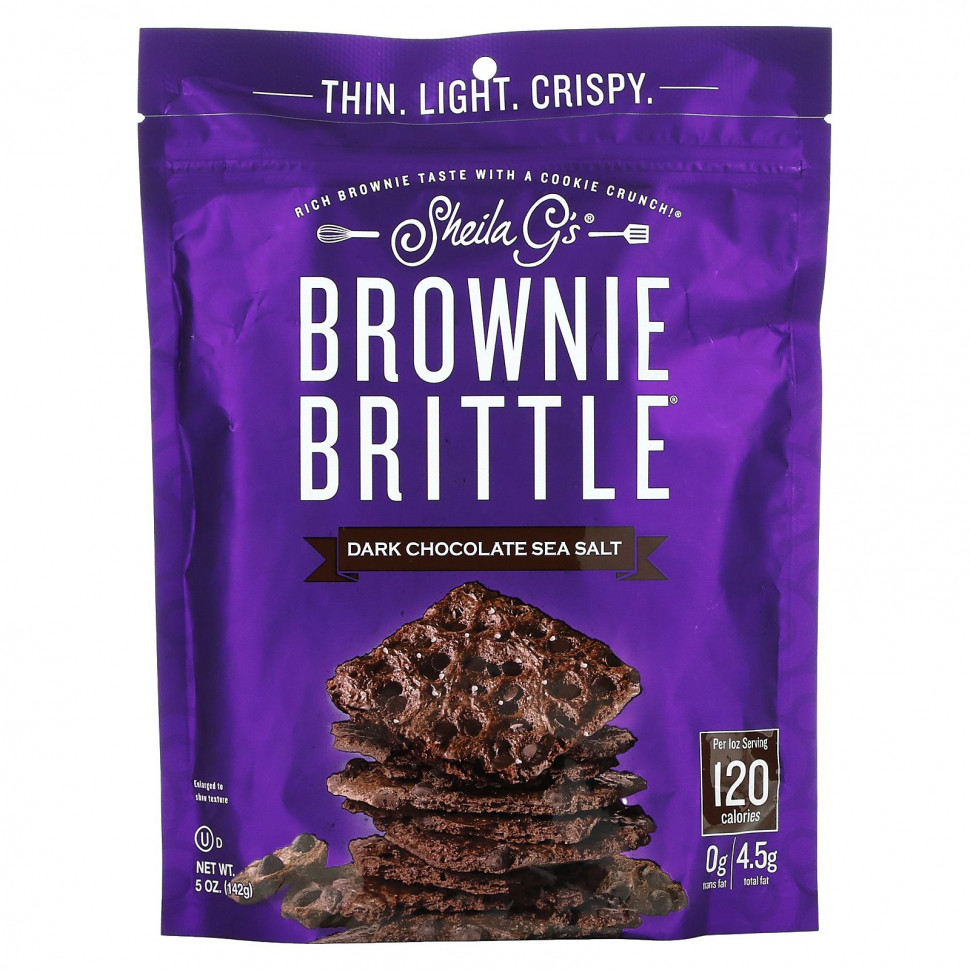 ���� ������ (Iherb) Sheila G's, Brownie Brittle, ������� ���� �� ������� ��������, 142 � (5 �����), ������ �� 1160 ���