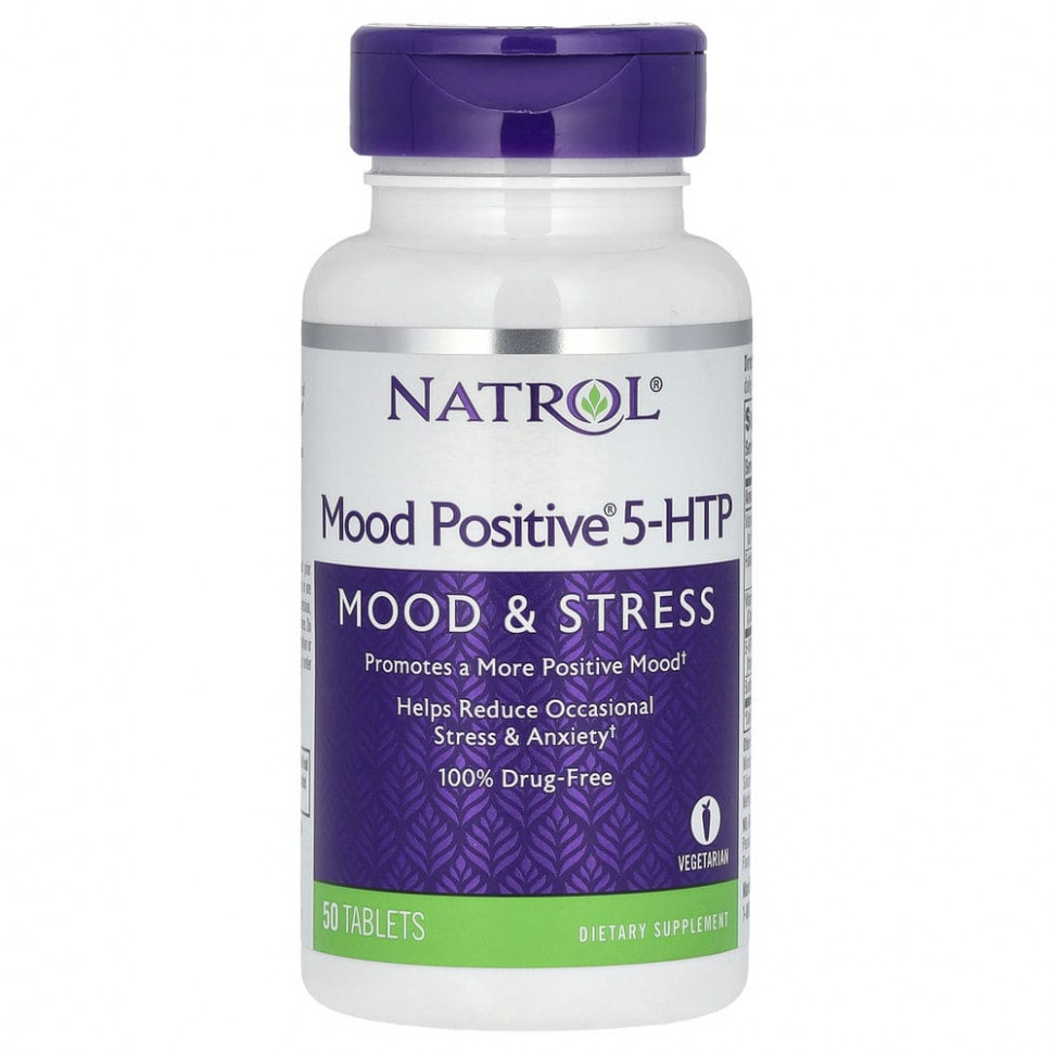 ���� ������ (Iherb) Natrol, Mood Positive 5-HTP, 50 ��������, ������ �� 3530 ���