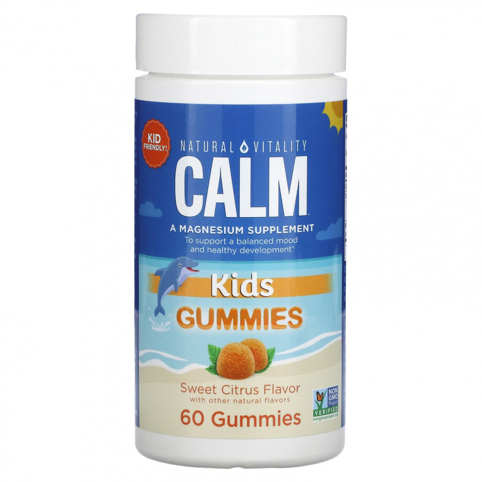   (Iherb) Natural Vitality, Calm,   ,  , 60      -     , -, 