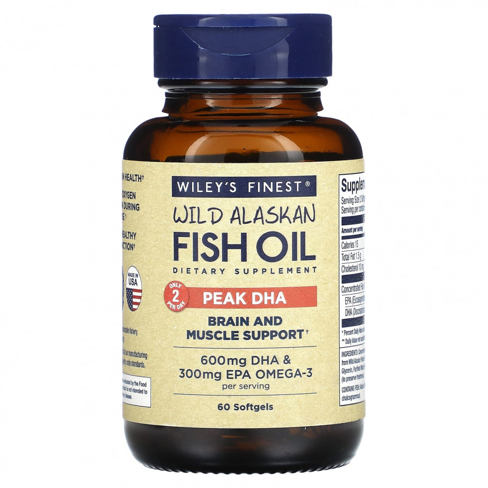   (Iherb) Wiley's Finest,    , 60  ,   4370 