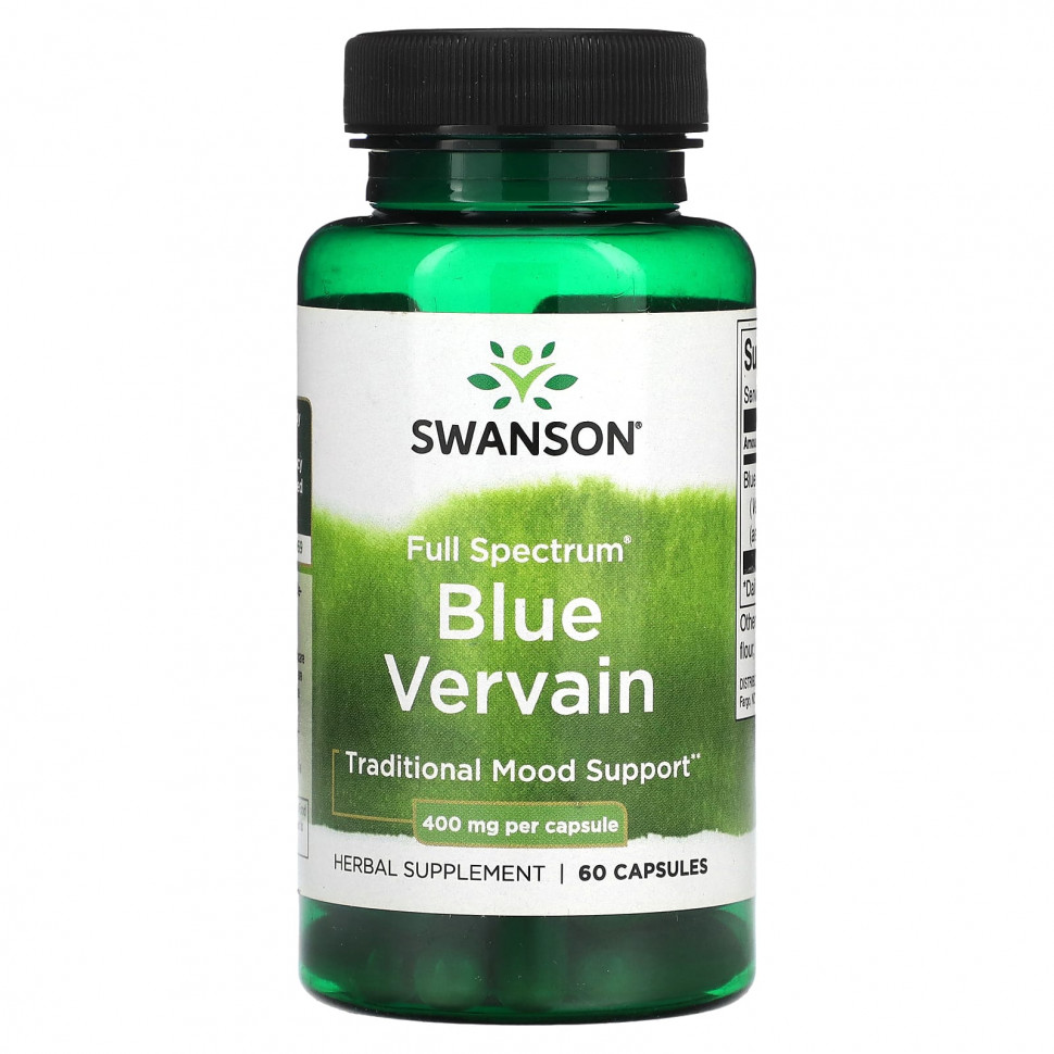 ���� ������ (Iherb) Swanson, ������� ������� ������� �������, 400 ��, 60 ������, ������ �� 940 ���