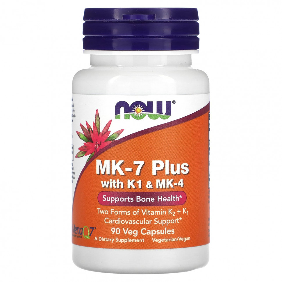   (Iherb) NOW Foods, MK-7 Plus  K1  MK-4, 90      -     , -, 