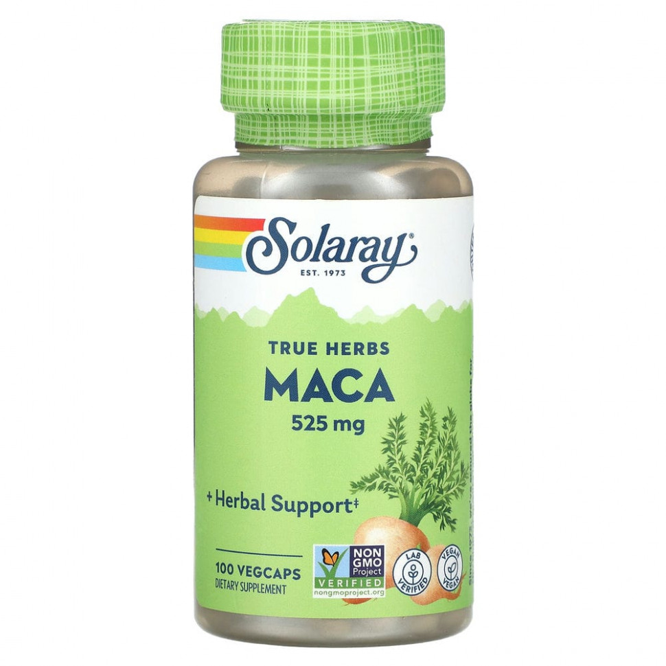   (Iherb) Solaray, True Herbs, , 525 , 100      -     , -, 