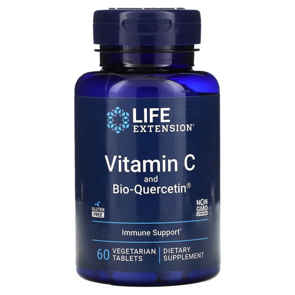 ���� ������ (Iherb) Life Extension, ������� C � ���������� �������������, 60 �������������� ��������, ������ �� 1430 ���