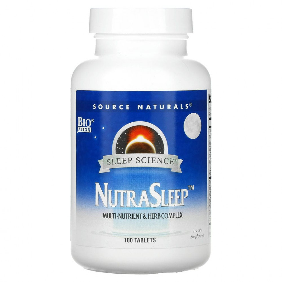   (Iherb) Source Naturals,   NutraSleep, 100     -     , -, 