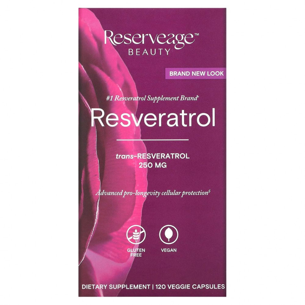 ���� ������ (Iherb) ReserveAge Nutrition, ����������� � �������� �����-�������������, 250 ��, 120 ������������ ������, ������ �� 12600 ���