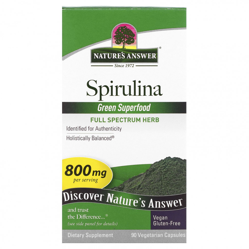���� ������ (Iherb) Nature's Answer, ���������, 400 ��, 90 �������������� ������, ������ �� 2400 ���