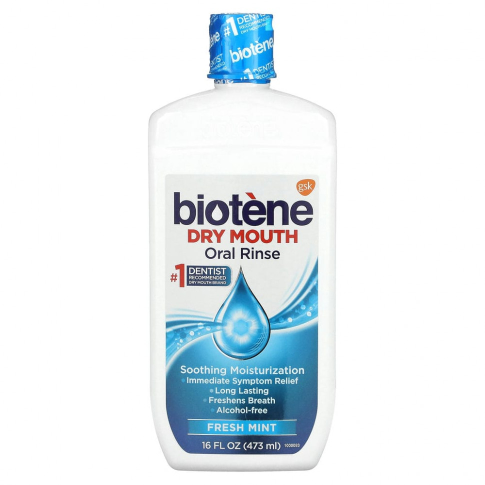   (Iherb) Biotene Dental Products,     Dry Mouth, Fresh Mint, 16   (473 )    -     , -, 