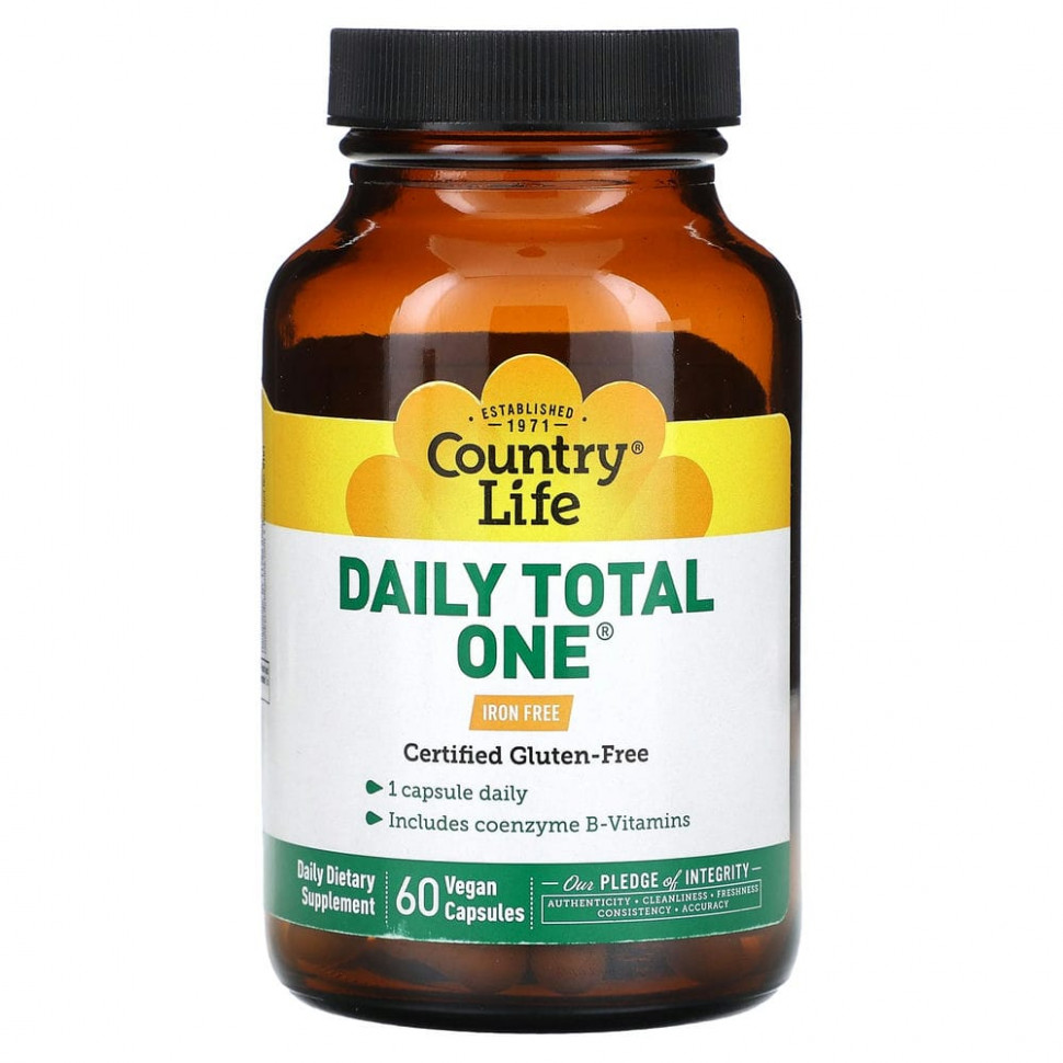   (Iherb) Country Life, Daily Total One,  , 60      -     , -, 