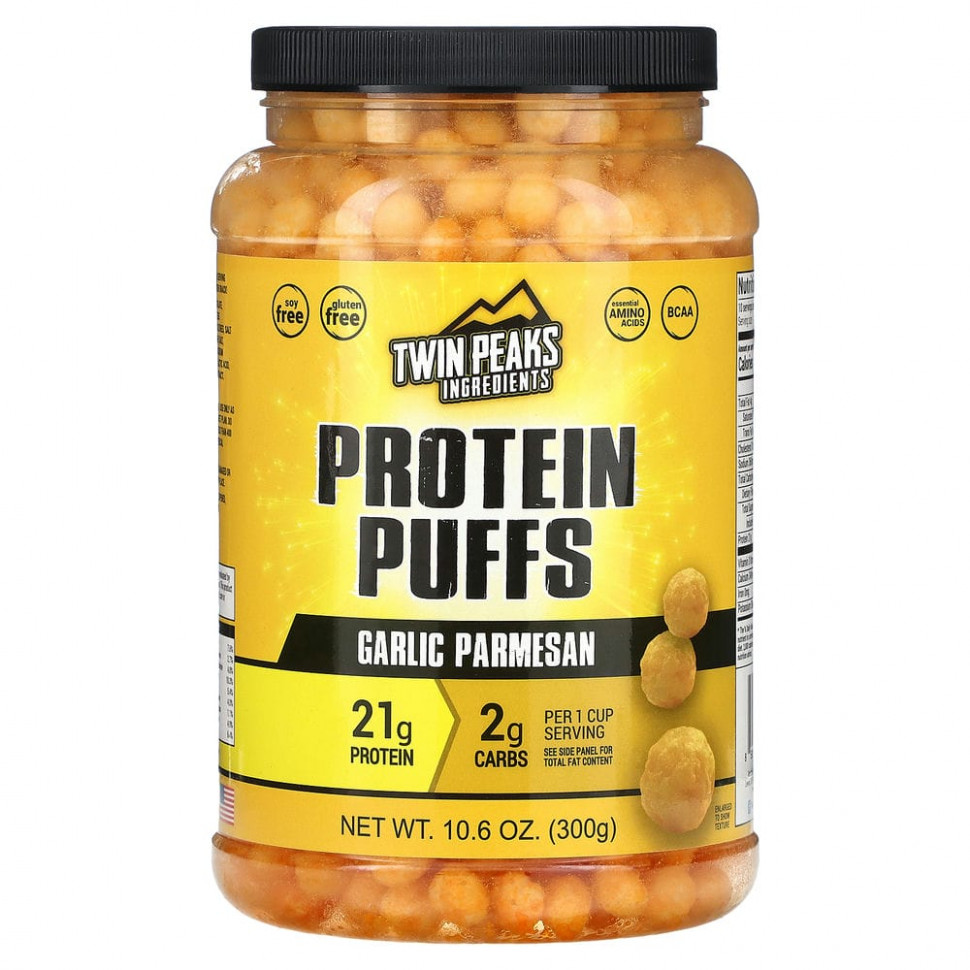   (Iherb) Twin Peaks, Protein Puffs,   , 300  (10,6 )    -     , -, 