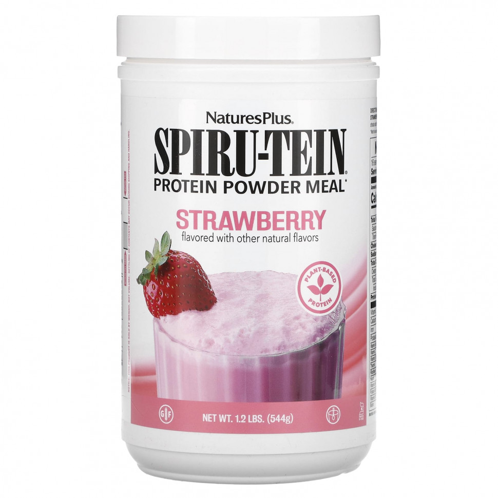 ���� ������ (Iherb) NaturesPlus, ����������� ������� Spiru-Tein, �� ������ ��������, 544 � (1,2 �����), ������ �� 4700 ���