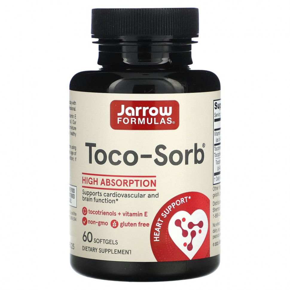   (Iherb) Jarrow Formulas, Toco-Sorb,     , 60      -     , -, 