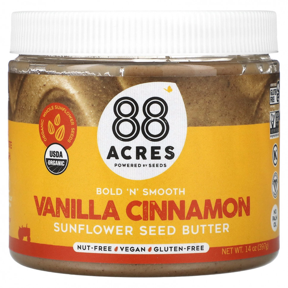   (Iherb) 88 Acres, Bold 'N' Smooth,  ,   , 397  (14 )    -     , -, 