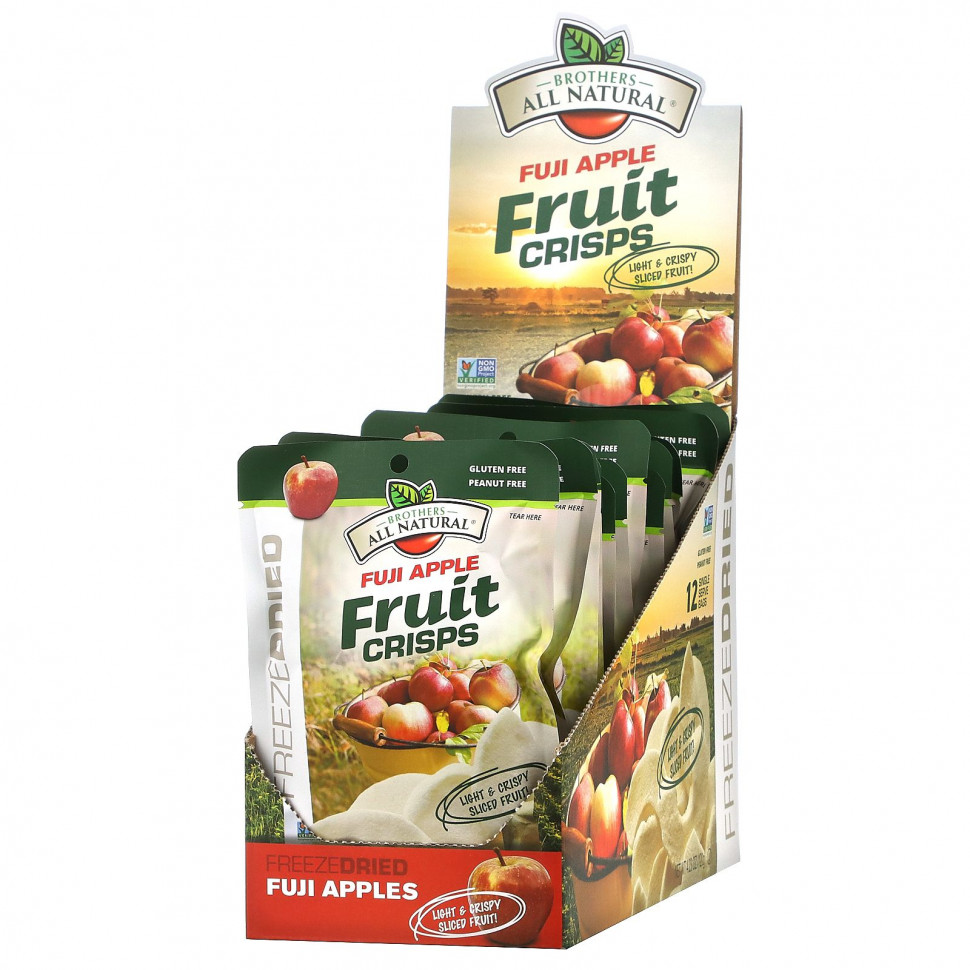 ���� ������ (Iherb) Brothers-All-Natural, ��������������� ��������� �����, ������ �����, 12 ��������� �� ���� ������, 120 � (4,23 �����), ������ �� 4450 ���