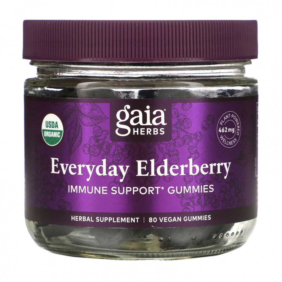 ���� ������ (Iherb) Gaia Herbs, ���������� ����������� ���������� ��� ��������� ���������� ������, 80 ��������� ����������� ������, ������ �� 4600 ���